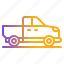 pickup, truck, car, vehicle, transportation 