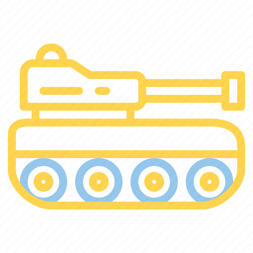 Tank, military, army, weapons, vehicle, transportation icon - Download on Iconfinder