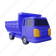 truck, transportation, vehicle, dump, dump truck, load, heavy, automobile, transport 