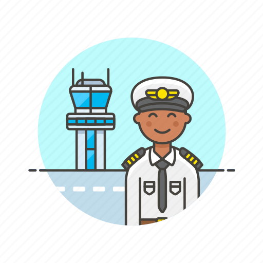 Air, captain, plane, tower, transit, transportation, fly icon - Download on Iconfinder