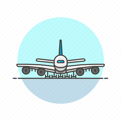 Air, airplane, transportation, fly, travel, vehicle icon - Download on Iconfinder