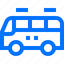 bus, logistic, school, shuttle, side, transportation