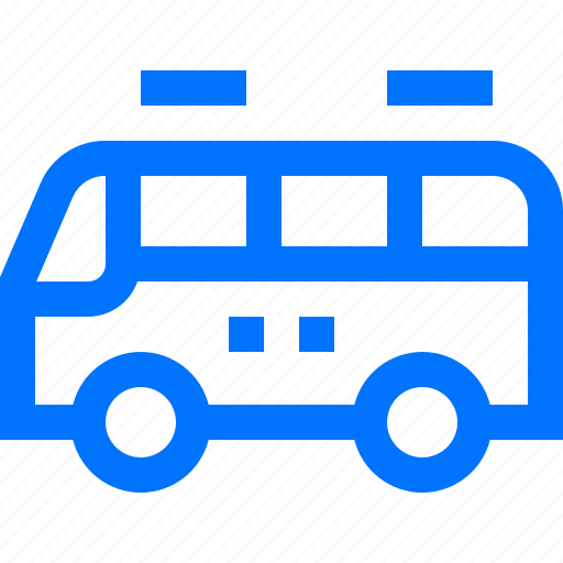 Bus, logistic, school, shuttle, side, transportation icon - Download on Iconfinder