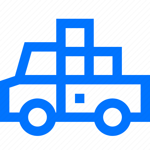 Delivery, home, logistic, move, pickup, transportation, truck icon - Download on Iconfinder