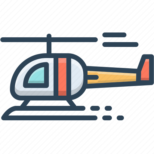 Aircraft, blade, chopper, fly, helicopter, jet, transport icon - Download on Iconfinder