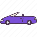 car, convertible, sunroof, transport, vehicle
