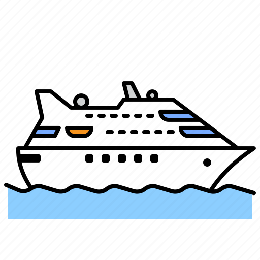 Cruise, ship, travel, transportation icon - Download on Iconfinder