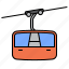 gondola, skylift, ski, cable car 