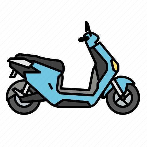 Scooter, transportation, bike, motorcycle icon - Download on Iconfinder