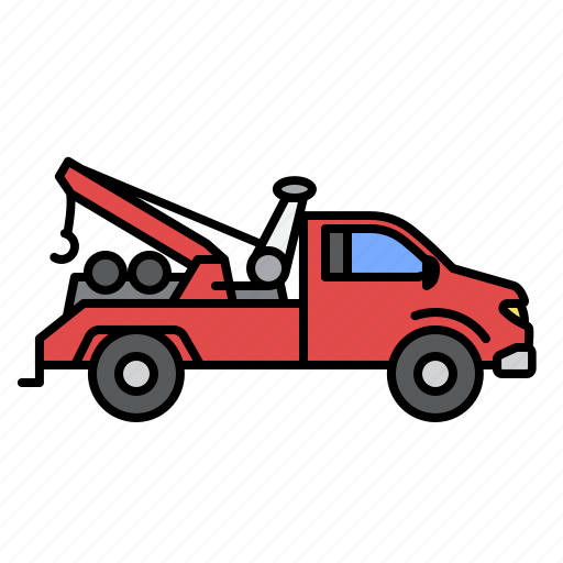 Tow, truck, crane, lifter icon - Download on Iconfinder