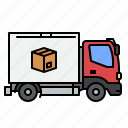 truck, delivery, shipping, shipments
