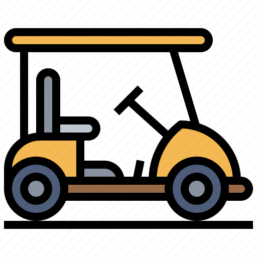 Automobile, car, cart, golf, transport, transportation, vehicle icon - Download on Iconfinder