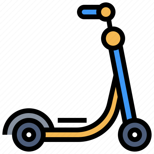 Holiday, kick, scooter, transport, transportation, travel, vehicle icon - Download on Iconfinder