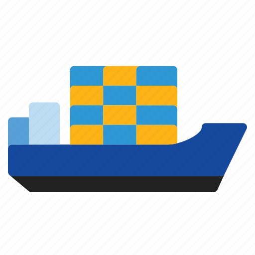 Cargo, ship, transportation, transport, travel, vehicle icon - Download on Iconfinder