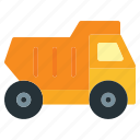 dump, truck, transportation, transport, travel, vehicle