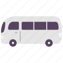 automobile, bus, car, transport, van, vehicle
