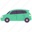 car, minivan, picnic, transport, van, vehicle 