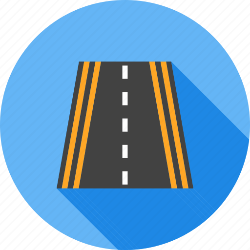 Highway, lane, road, speedway, traffic, travel, way icon - Download on Iconfinder
