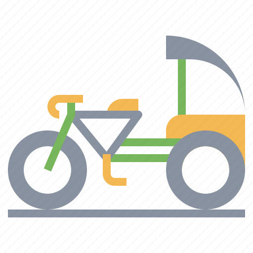 Automobile, car, cycle, rickshaw, transport, travel, vehicle icon - Download on Iconfinder