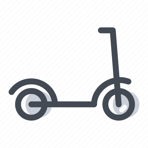 Activity, city transport, kick scooter, kids, outdoor, scooter, transportation icon - Download on Iconfinder