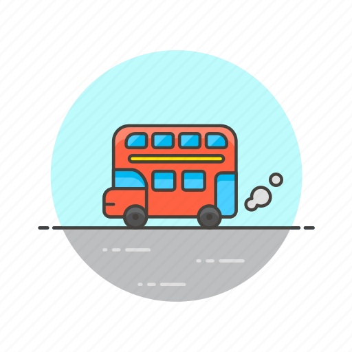 Bus, road, transportation, britain, travel, uk, vehicle icon - Download on Iconfinder