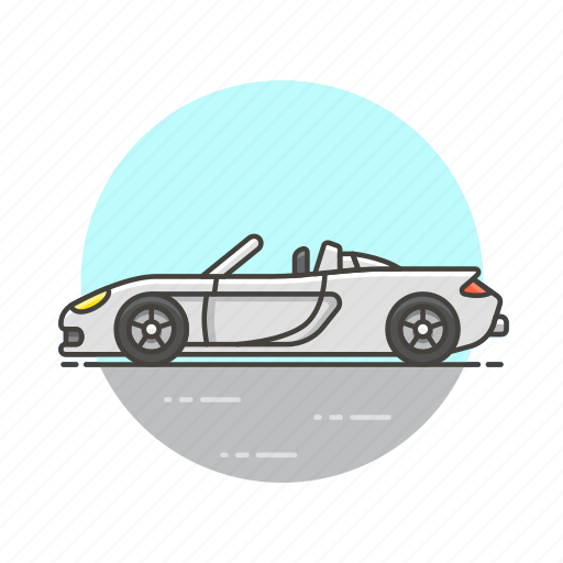 Car, road, sport, transportation, automobile, convertible, vehicle icon - Download on Iconfinder
