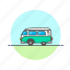 road, transportation, van, hippie, travel, vehicle 