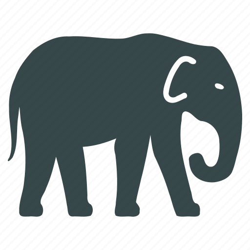 Animal, nature, elephant, fauna, mammal, mammoth, wildlife icon - Download on Iconfinder