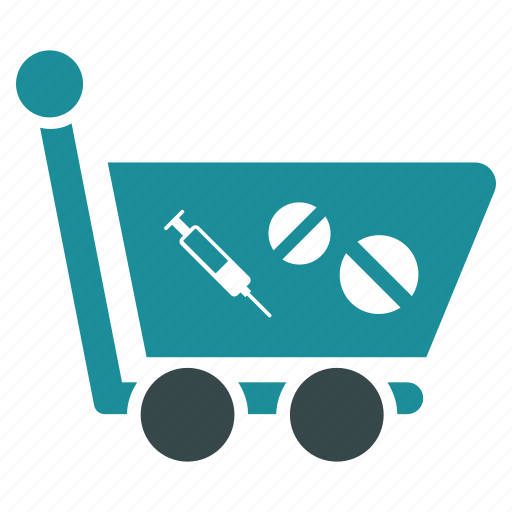 Shop, drug, health, medical, medicine, shopping cart, store icon - Download on Iconfinder