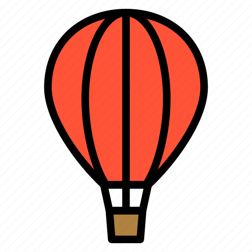 Air, ballon, gas ballon, hot air ballon, transportation, travel icon - Download on Iconfinder