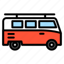 camper, car, transportation, van, vehicle, vw