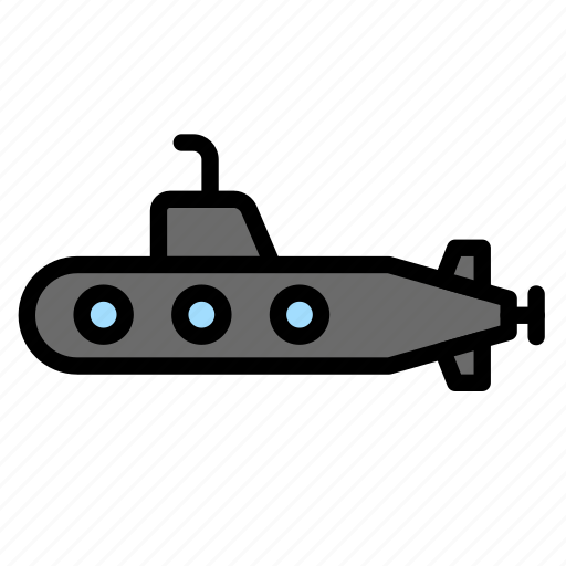 Bathyscaph, militaly, nautical, submarine, transportation, underwater icon - Download on Iconfinder