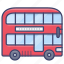 double, bus, decker, london 