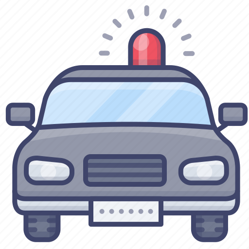 Emergency, car, flashing, police icon - Download on Iconfinder
