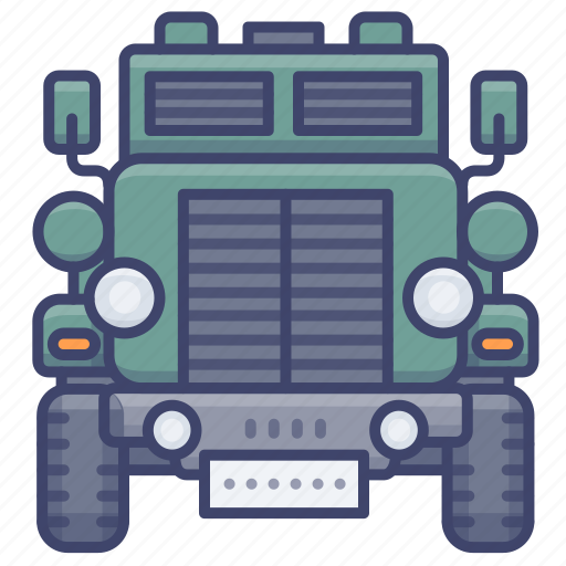 Military, truck, transportation, car icon - Download on Iconfinder
