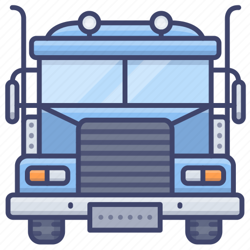 Truck, vehicle, cargo, trailer icon - Download on Iconfinder