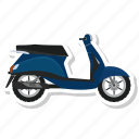 scooter, transportation, vespa