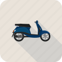 scooter, transportation, vespa