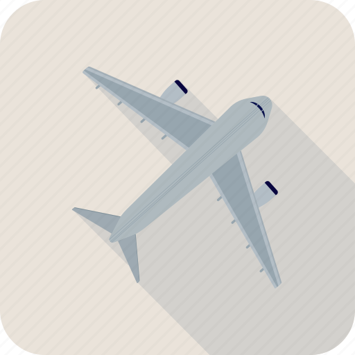 Aircraft, airport, flight, plain icon - Download on Iconfinder