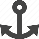 anchor, link, ship, transportation