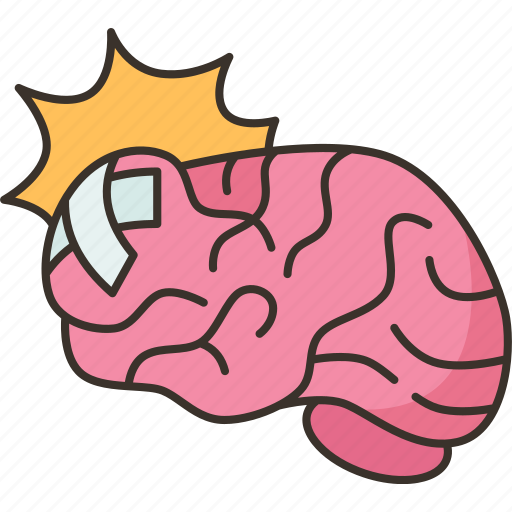 Brain, damage, medical, head, ache icon - Download on Iconfinder