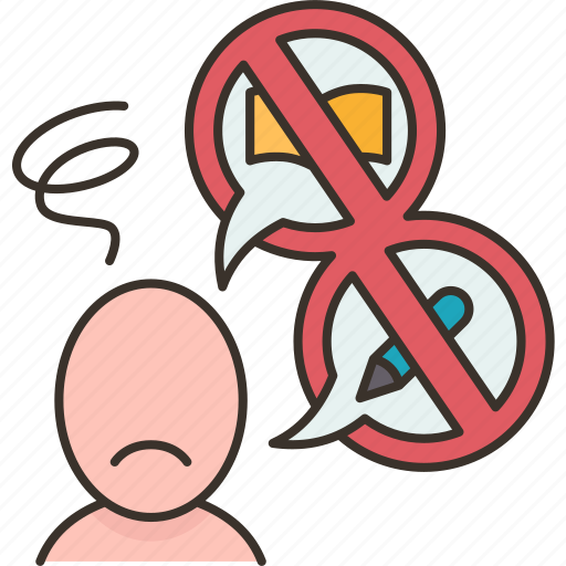 Inability, impotence, incapacity, limitation, restriction icon - Download on Iconfinder