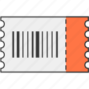 barcode, sale, ticket