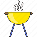 barbecue, bbq, camping, cooking, food, grill