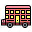 bus, decker, transport, transportation 