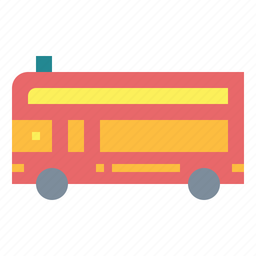 Bus, public, school, transportation, vehicle icon - Download on Iconfinder