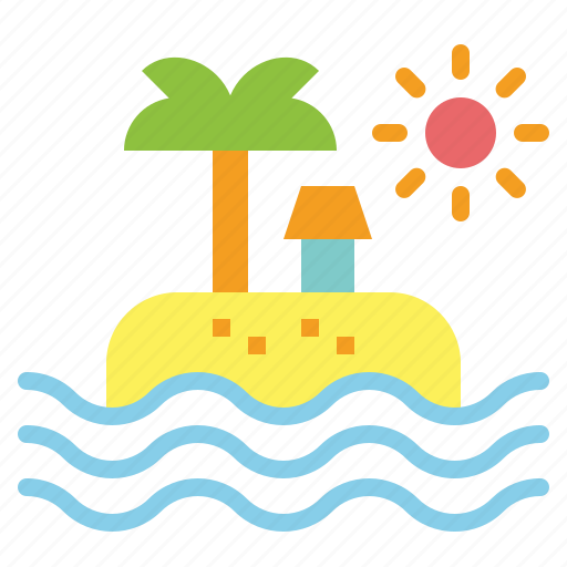 Beach, holidays, sea, summer, vacations icon - Download on Iconfinder