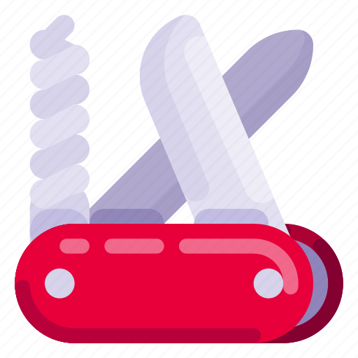 Equipment, holiday, knife, outdoor, swiss, travel, vacation icon - Download on Iconfinder