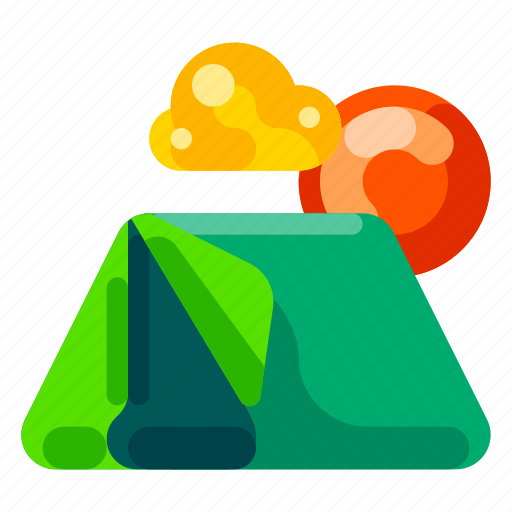 Adventure, holiday, outdoor, tent, travel, vacation icon - Download on Iconfinder