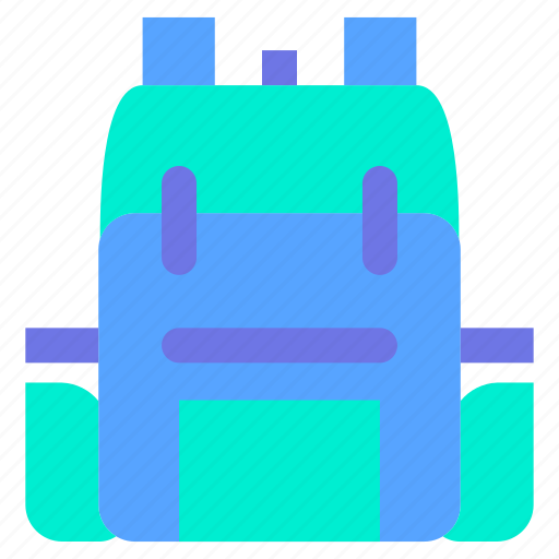 Backpacker, bag, school, solo, travel icon - Download on Iconfinder